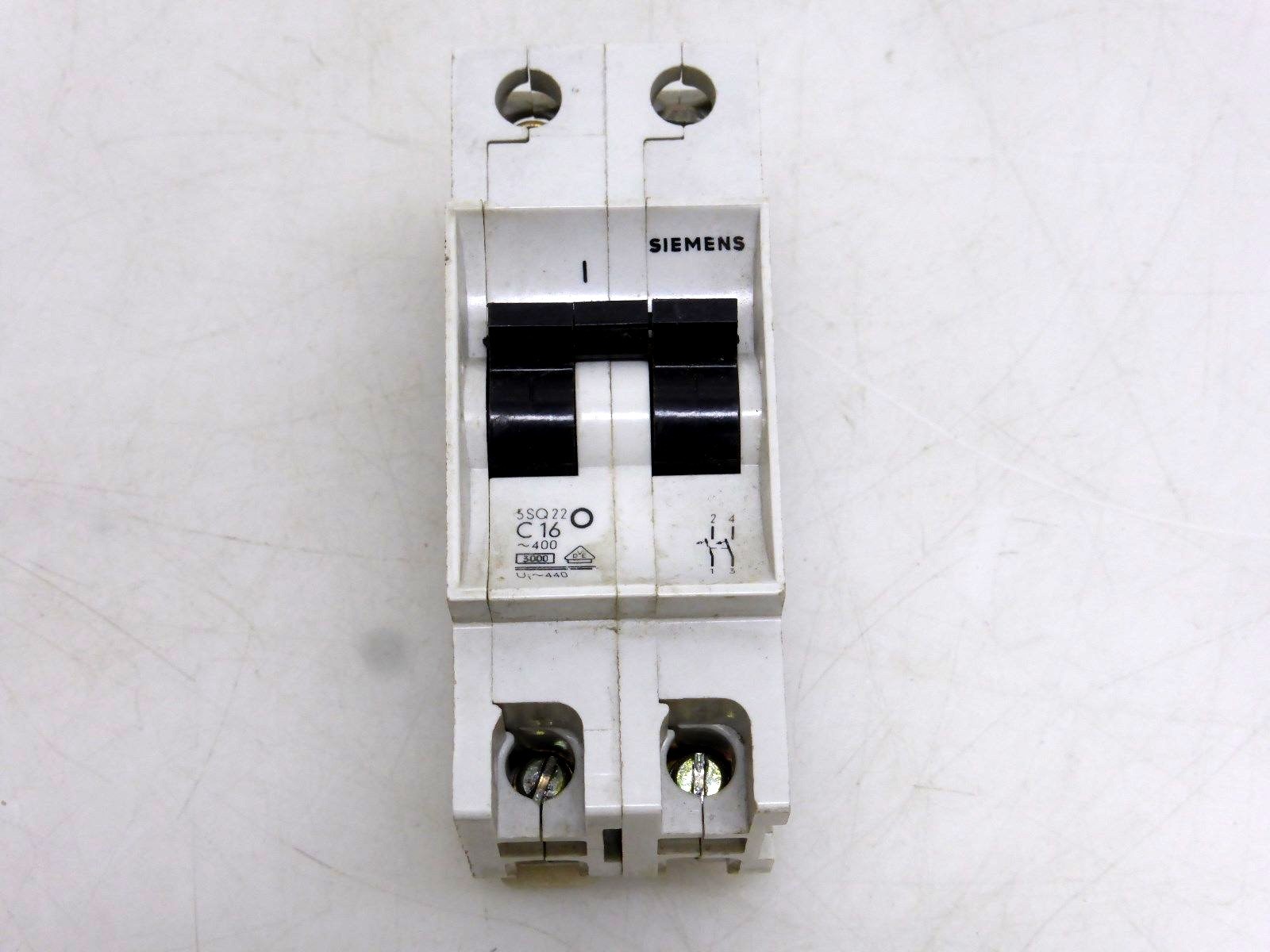 Siemens 5SQ22 C16 Leitungsschutzschalter