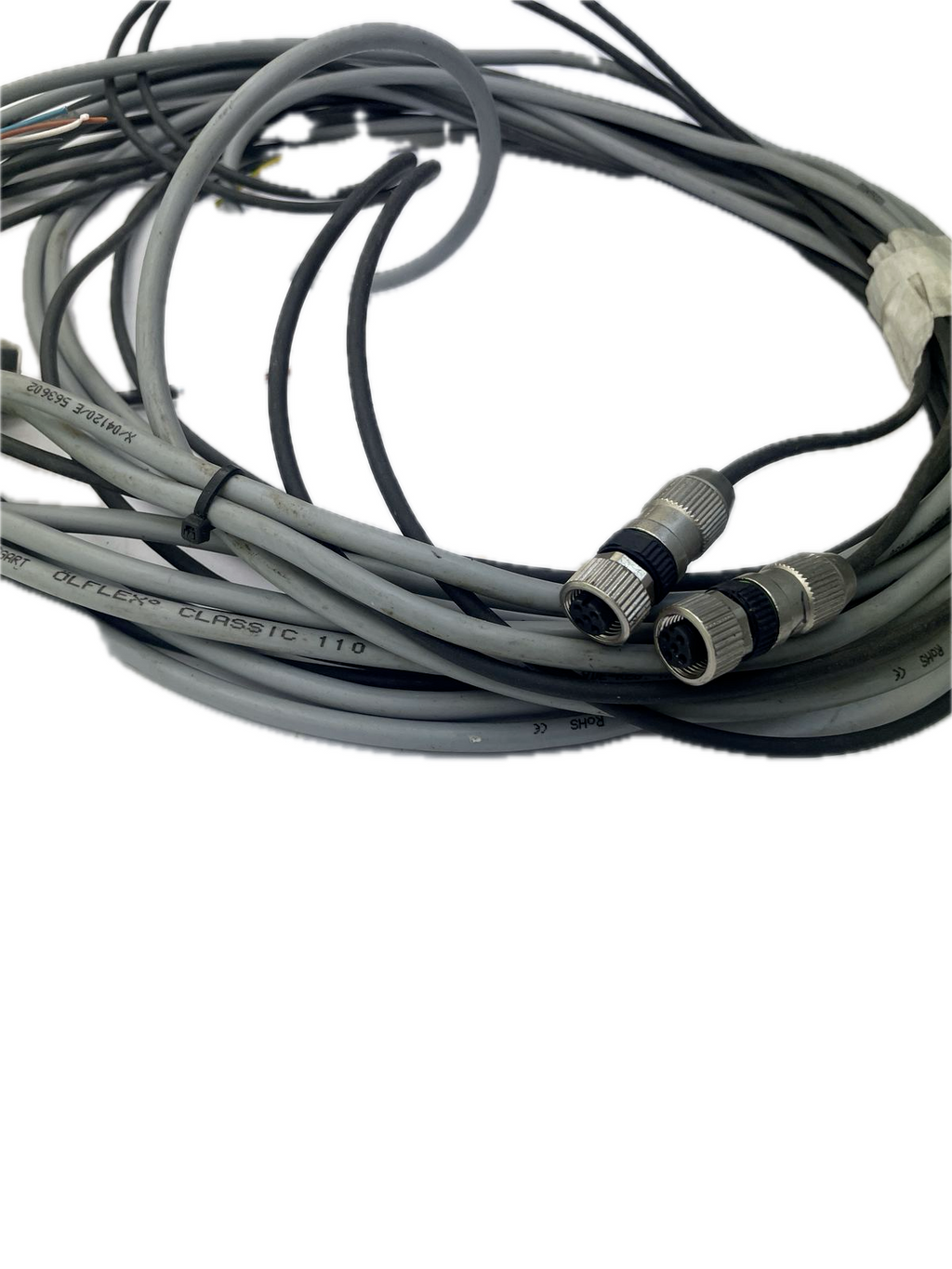 Lapp ÖLFLEX CLASSIC 110 3G0,75 Kabelsatz mit 2x M12-Steckverbinder und 2x Ventil