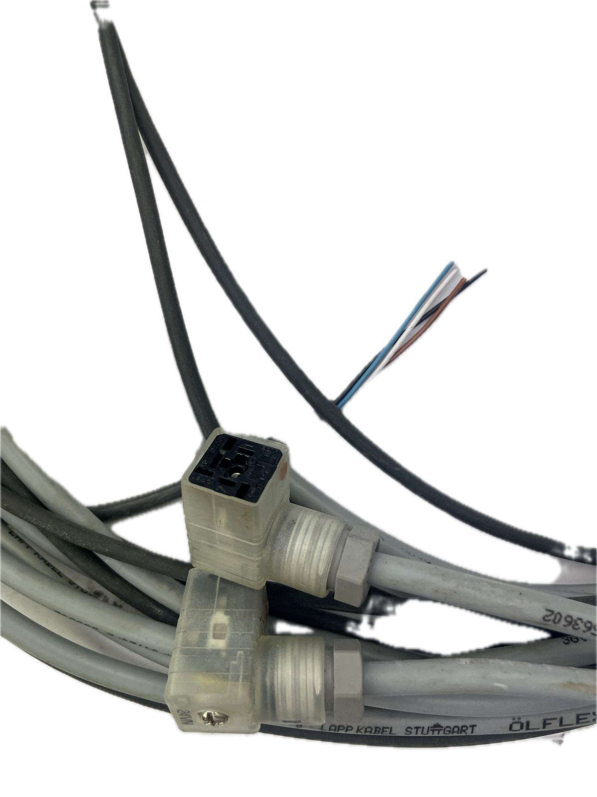 Lapp ÖLFLEX CLASSIC 110 3G0,75 Kabelsatz mit 2x M12-Steckverbinder und 2x Ventil