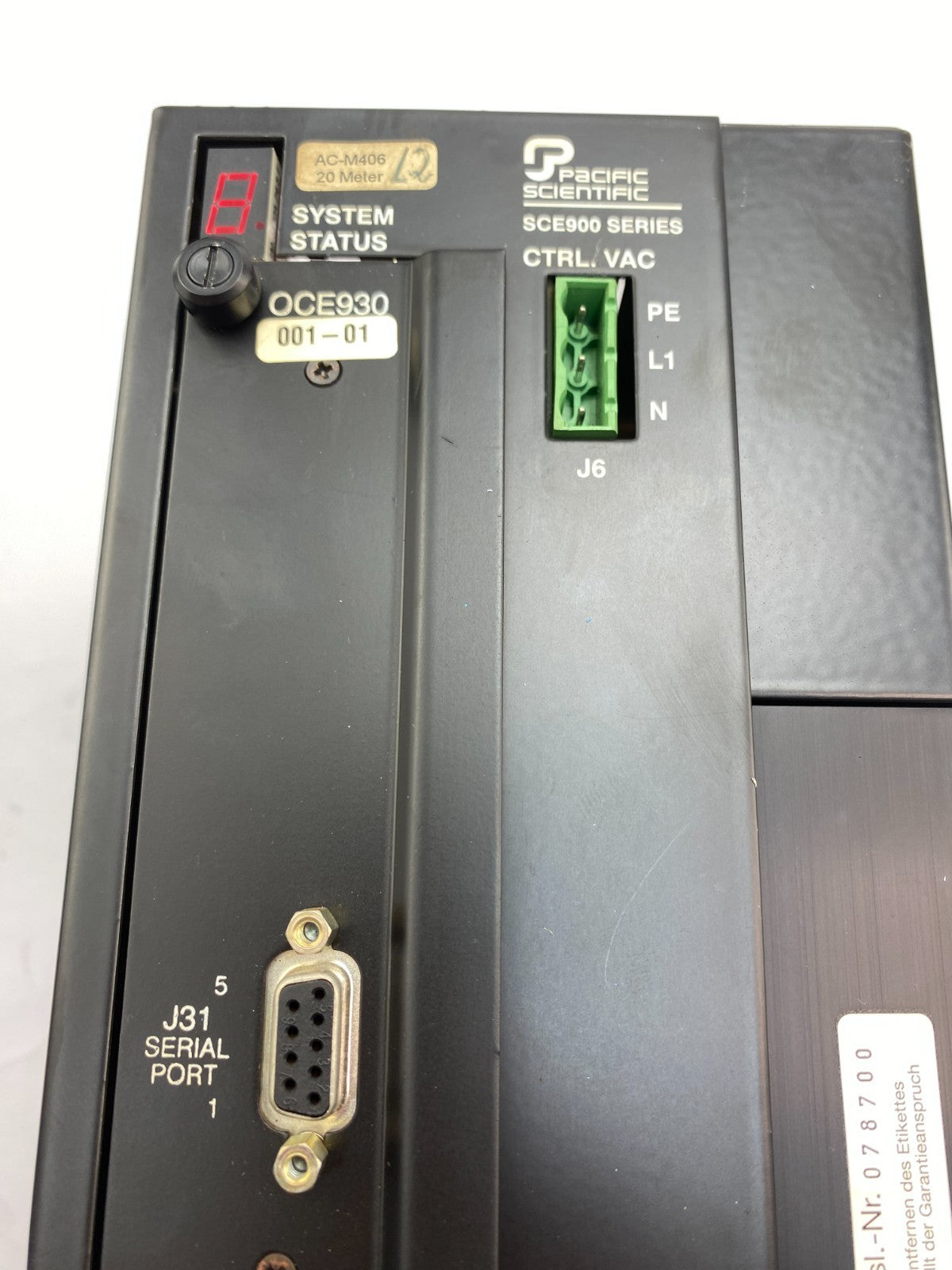 Pacific Scientific SCE934AN-002-01-BA