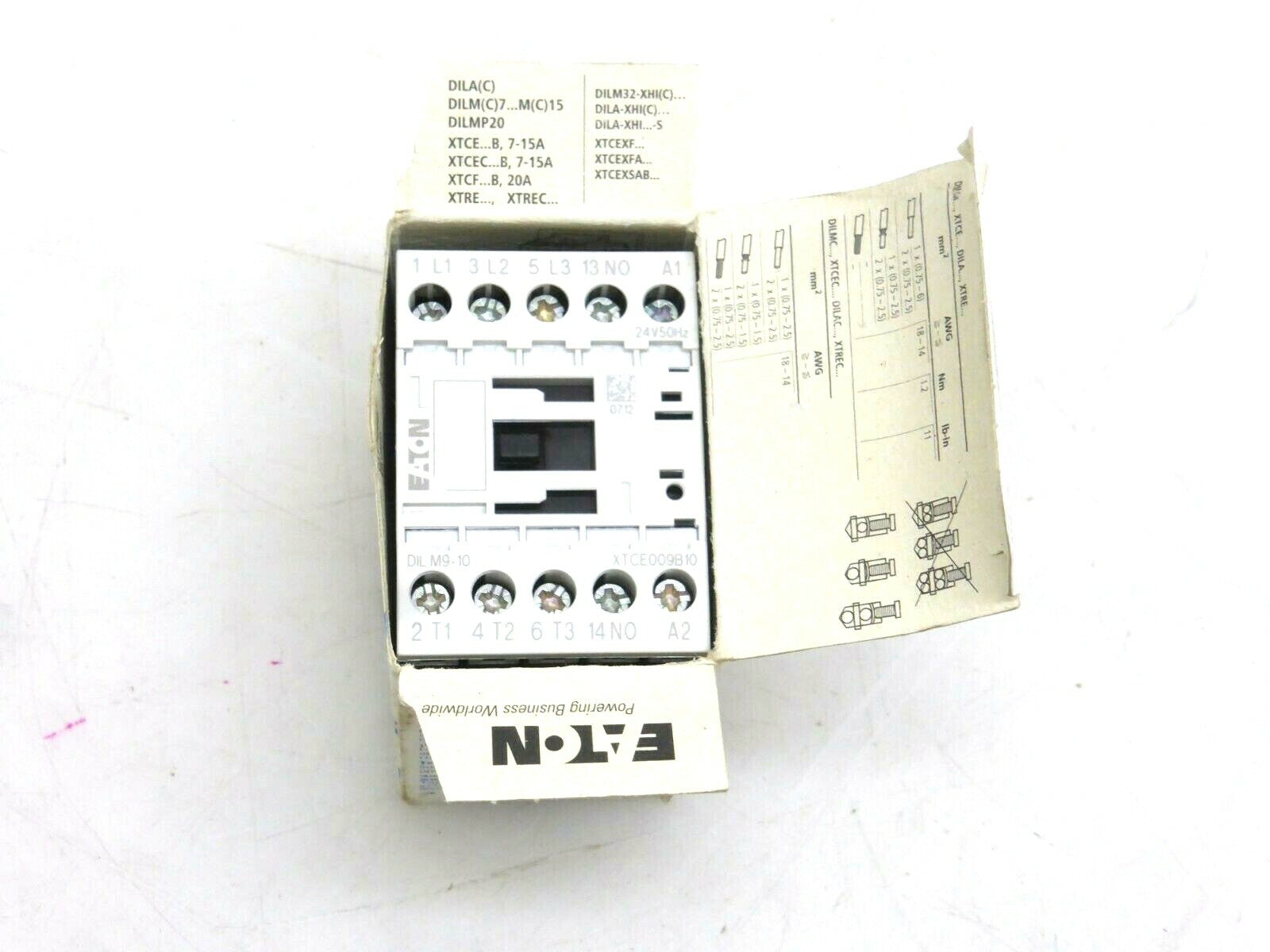 EATON,  Type: DILM9-10,  Cat No. XTCE009B10U