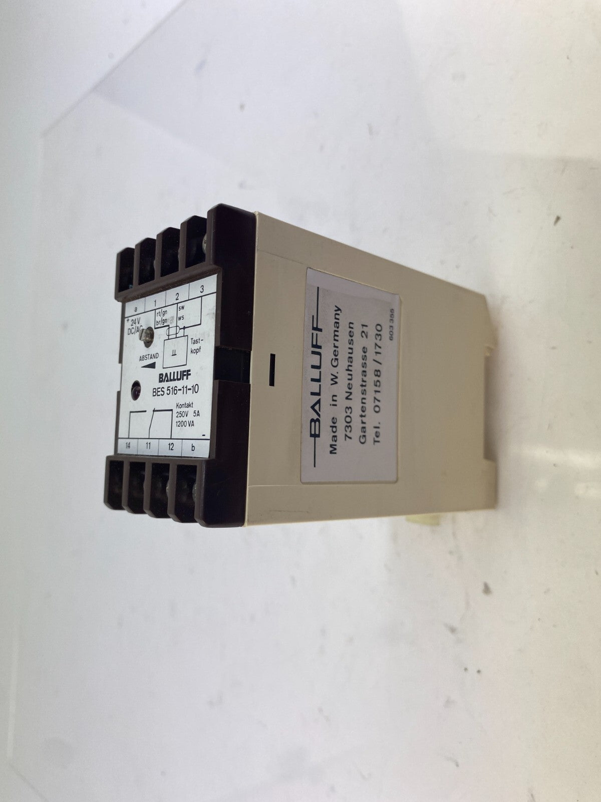 BALLUFF BES 516-11-10 250V 5A 1200VA