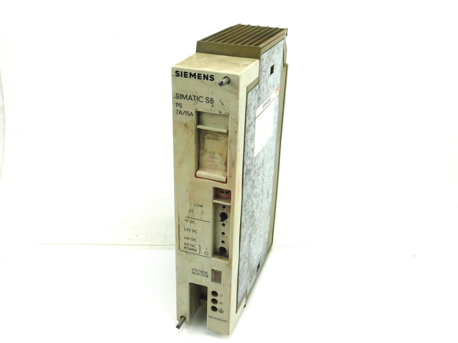 SIEMENS Modular Power Supply SIMATIC S5 PS 7A/15A 41752